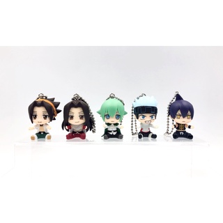 [ Shaman King - ชาแมนคิง ] กาชาปอง Mugyutto Figure Collection ( พวงกุญแจ ) - โย ฮาโอ ลีเซิร์ก ( รีเซิร์ก ) ฮาโรฮาโร เร็น