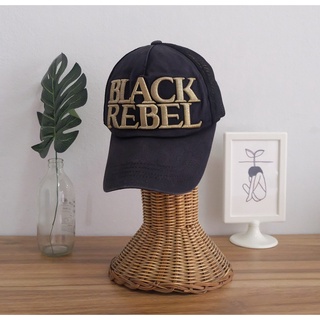 หมวก Black Rebel Motorcycle Club Trucker Cap สีดำ มือสอง ของแท้