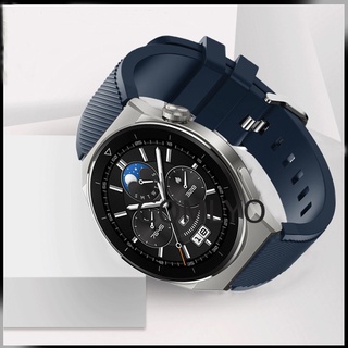 Huawei watch GT3 PRO 46 มม. สายซิลิโคน กีฬา กันน้ํา สมาร์ทวอทช์ ผู้หญิง ผู้ชาย เข็มขัด สร้อยข้อมือ【คุณภาพสูง】