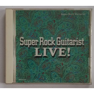 ซีดีเพลง SUPER ROCK GUITARIST LIVE! (Live/Concert Compilation) *RARE* CD Music