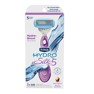 Schick Hydro Silk Kit 2 มีดโกนสำหรับผู้หญิง ที่โกนได้แนบชิดกับใบหน้า