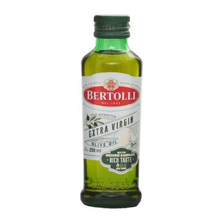 นำ้มันมะกอก Bertolli Extra Virgin Olive Oil เบอร์ทอลลี่เอ็กซ์ตร้า เวอร์จิ้น น้ำมันมะกอก น้ำมันธรรมชาติ 250 มล.