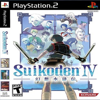 แผ่นเกมส์ PS2 (RPG) Suikoden IV