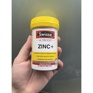 ❣️PRO4.4❣️ Swisse Ultiboost Zinc สูตร plus+ แท้💯 immune support,healthy skin