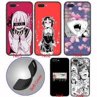 2NO Ahegao Anime Silicone Case Soft Cover OPPO A1 A3S A5 A5S A7 A7X AX5s