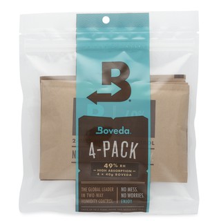 Boveda 4x Refill Pack [49%RH] High Absorption I ซองควบคุมความชื้นสำหรับเก็บรักษากีตาร์ ชุด 4 ชิ้น