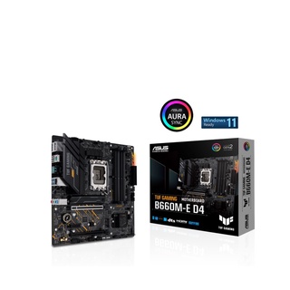 MAINBOARD ASUS TUF B660M-E D4 GAMING LGA1700 (รับประกัน3ปี)