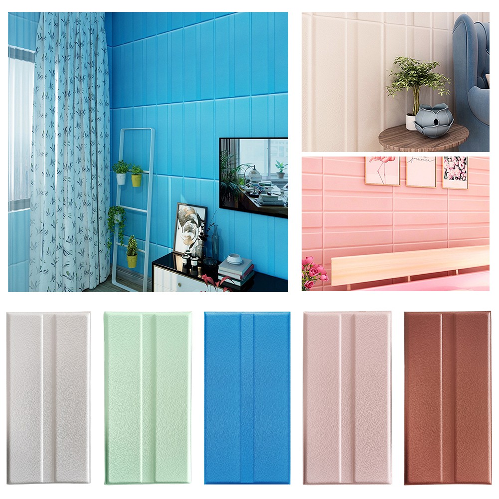 60x30CM 3D living room bedroom decoration wallpaper background wall waterproof wallpaper anti-collis