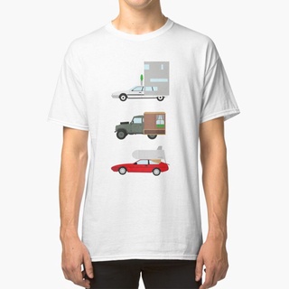 เสื้อยืดผ้าฝ้าย พิมพ์ลาย The Caravan Challenge T - James May Gear Ric Hammond The Grand Tour Cars Car Ti สําหรับผู้ชาย N