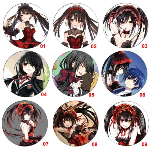 DATE A LIVE - ป้ายอนิเมะ Kurumi