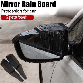 2Pcs Car Rearview Mirror Rain Strip Widened Universal Reflector Rain Shield