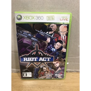 แผ่นแท้ [Xbox 360] Riot Act (Japan) (Q12-00013)