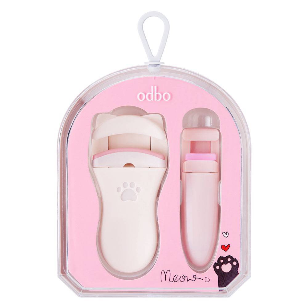 Odbo โอดีบีโอ เหมียว เหมียว แลช เคิร์ลเลอร์ เซ็ท OD8001 ที่ดัดขนตารูปทรงน่ารัก พกพาง่าย มี 2ขนาด