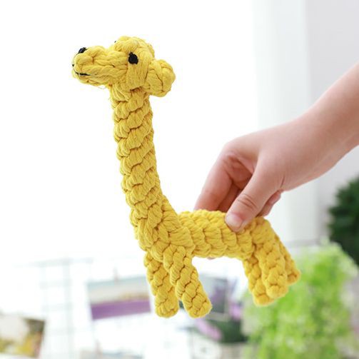 Happy PETs ของเล่นสุนัข เชือกขัดฟัน รูปสัตว์ ของเล่นหมา - รูปที่ 5