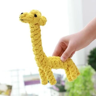 Happy PETs ของเล่นสุนัข เชือกขัดฟัน รูปสัตว์ ของเล่นหมา