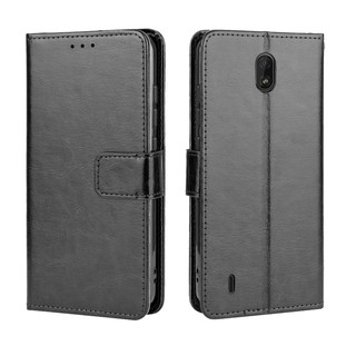 Nokia C1 เคส Leather Case เคสโทรศัพท์ Stand Wallet Nokia C1 C 1 NokiaC1 เคสมือถือ Cover