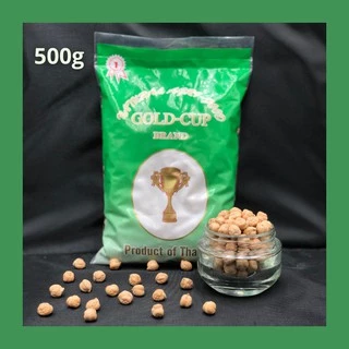 ถั่วลูกไก่ เม็ดกลาง 500 กรัม chickpeas (medium),kabuli chana (medium) ไม่รมยาฆ่าแมลง chickpea