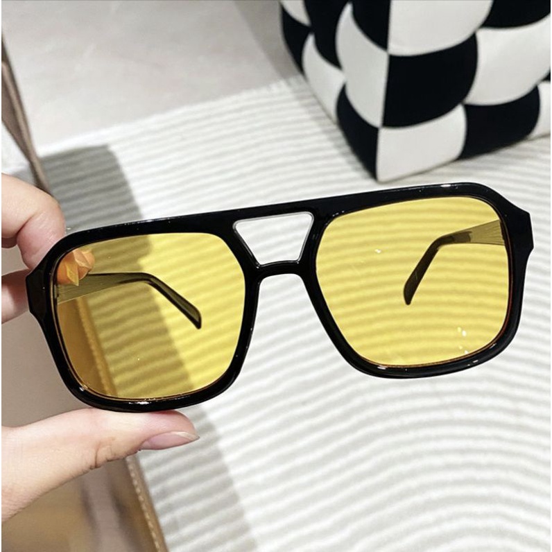 New Item แว่นตาแฟชั่น แว่นตากันแดด เลนส์สี มีคาดบน [[สินค้าพร้อมส่งในไทย🇹🇭]] - รูปที่ 4