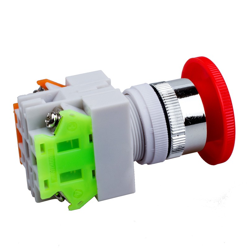 Emergency Button Meuctiffy Red Mushroom Cap 1NO 1NC DPST Emergency Stop  Push Button Switch Ac 660v 10a Meuc I.351703347 Stop Sign Emergency Stop Switch Red Mushroom Cap 1NO 1NC DPST Emergency Stop