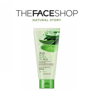 [THE FACE SHOP]  Jeju Aloe Fresh Soothing Foam Cleanser 150ml  โฟมทําความสะอาดผิวหน้า สินค้าเกาหลีแท้ๆส่งตรงจากเกาหลี