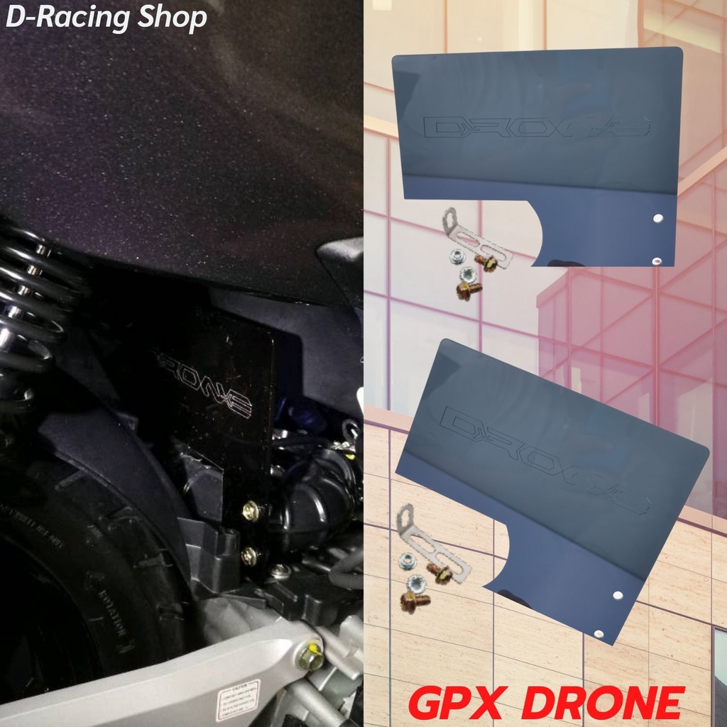 gpx drone แผ่นกันน้ำ แผ่นกันดีด สีดำ GPX โดรน แผ่นกันโคลน – โปรปัง