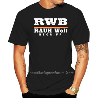 เสื้อยืดผ้าฝ้ายพิมพ์ลายแฟชั่น ขายดี เสื้อยืดคอกลม พิมพ์ลายรถยนต์ GERMAN RWB s MPlfol83AGpfjn46