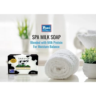 โยโกะ สบู่นม (YOKO SPA MILK SOAP) 90 กรัม