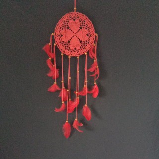 Handmade crochet dream catcher 25×70cm