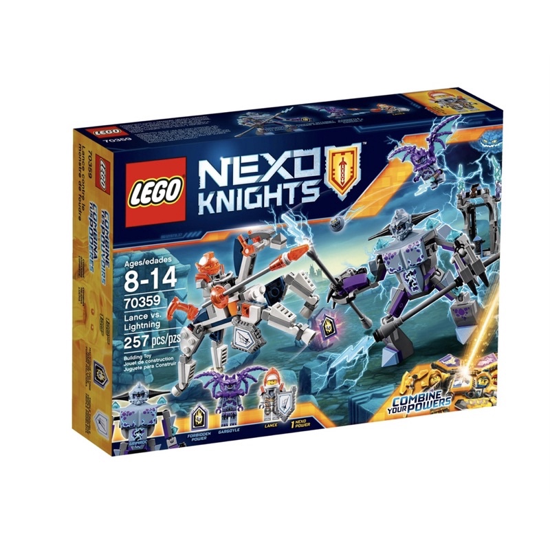 Lego Nexo Knights #70359 Lance vs. lightning