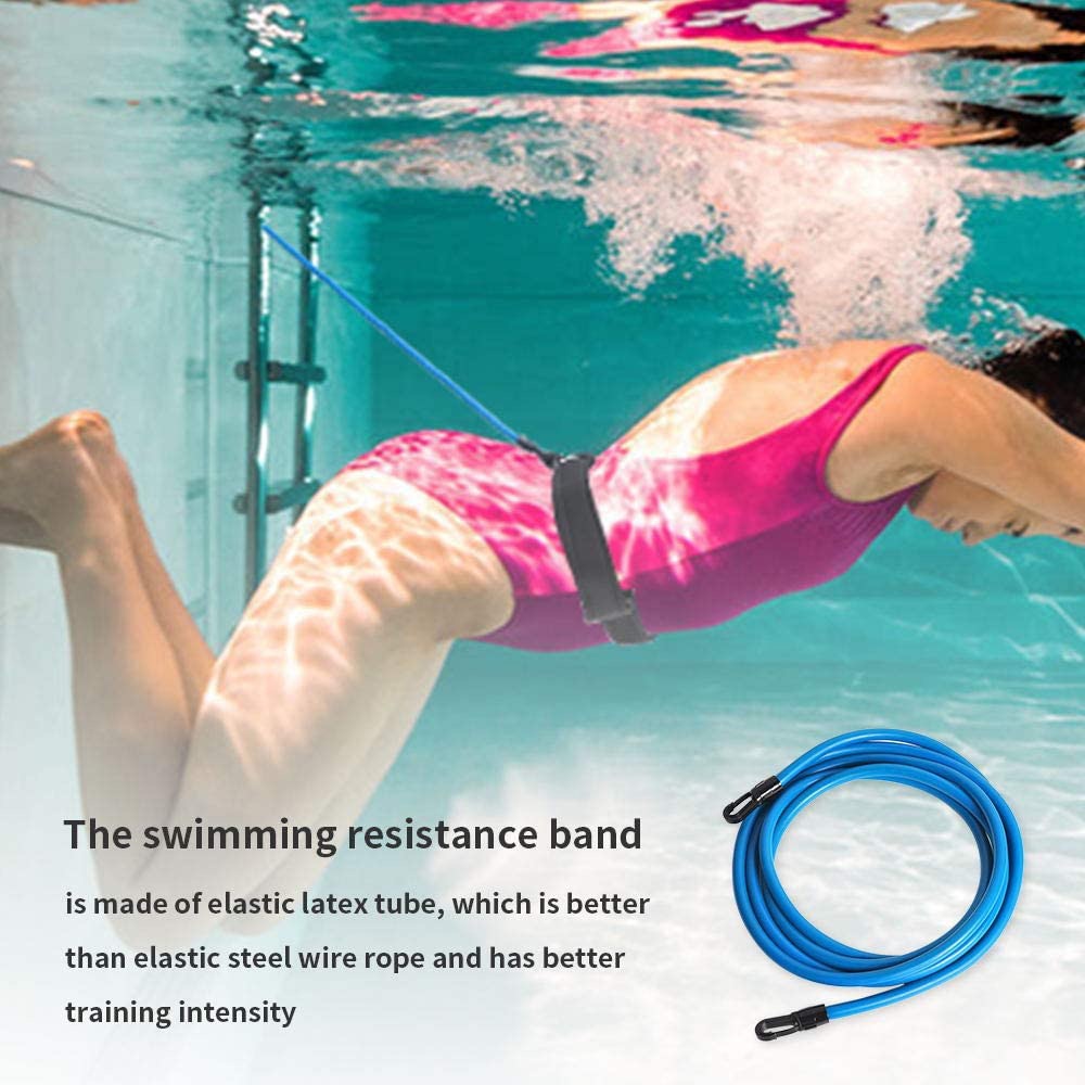 Adjustable Swimming Belt Elastic Swim Belt for Swimming Training ...
