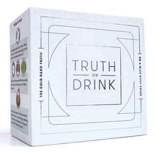 Truth Or Drink Card เกมการ์ดสําหรับผู้ใหญ่เล่นเกมส์ปาร์ตี้