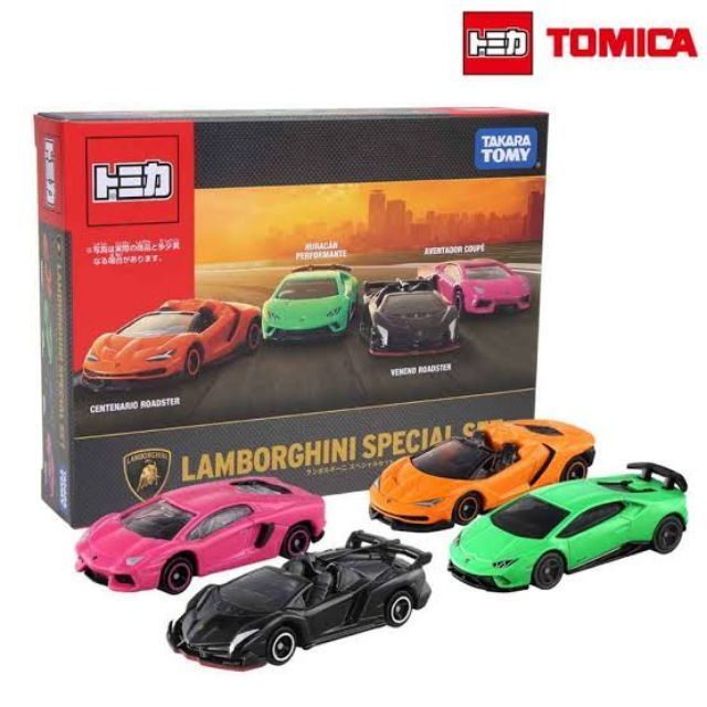 รถเหล็ก​ Tomica Lamborghini Special Set