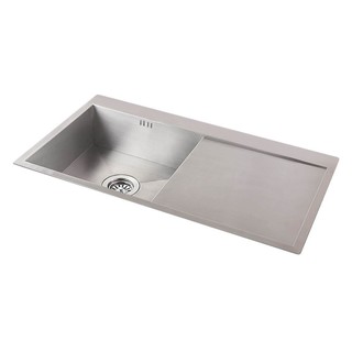 SINK BUILT 1Bowl1Drain LUCKY FLAME EUS-1051 STAINLESS ซิงค์ฝัง 1หลุม1ที่พัก LUCKY FLAME EUS-1051 สเตนเลส อ่างล้างจานฝัง