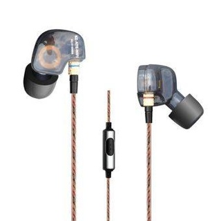 Knowledge Zenith In-ear Military Grade มีไมค์ในตัว รุ่น ATE-M (สีดำใส)