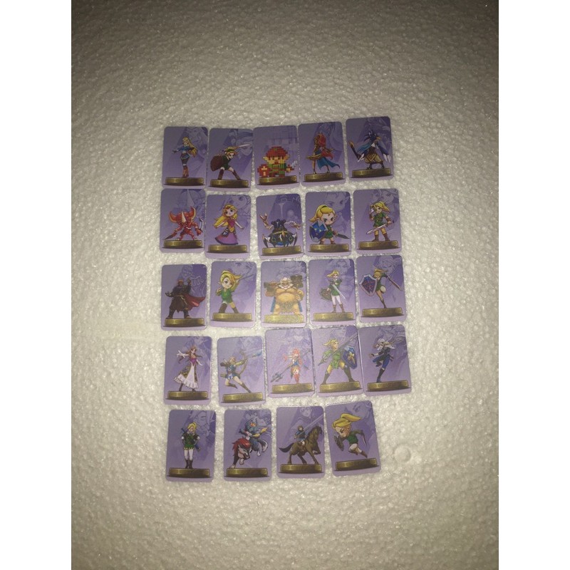 Zelda amiibo card 24 pc