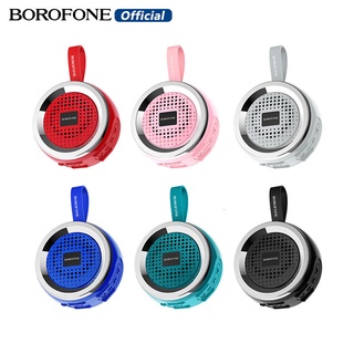 Borofone BR2 ลําโพงบลูทูธไร้สาย แบบพกพา สําหรับเล่นกีฬา ขี่จักรยาน เดินทาง (BR2)