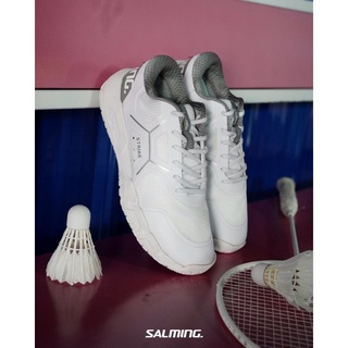 NEW✨รองเท้าแบด Salming Recoil Strike Women (WH/GY)