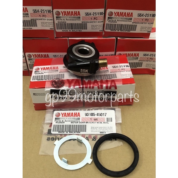 Yamaha RXZ RXS RXK SPEEDOMETER METER ตัวยึดเกียร์พร้อมซีลน้ํามัน THAI YAMAHA