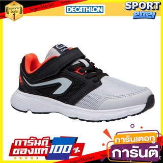 รองเท้ากรีฑาสำหรับเด็กรุ่น RUN SUPPORT RIP-TAB (สีดำ/เทา/ส้มนีออน) RUN SUPPORT RIP-TAB kids athletics shoes (black / gr