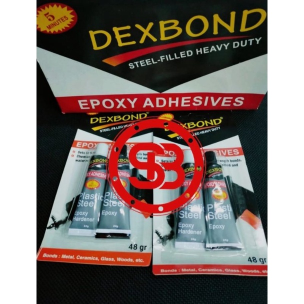 EPOXY ADHESIVE GLUE / IRON GLUE 5 MINUTES DEXBOND (ราคาต่อชิ้น)