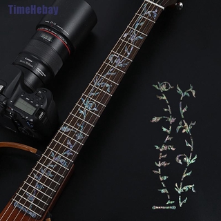 【TimeHebay】สติกเกอร์เฟรตบอร์ดไฟฟ้า สําหรับติดตกแต่งกีตาร์อะคูสติก เบส