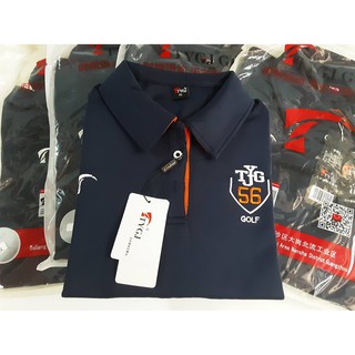 TYGJ Golf Polo เสื้อกีฬากอล์ฟสำหรับผู้หญิง