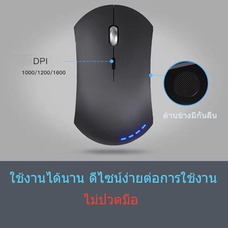 🚚พร้อมส่ง🚚ส่งจากไทย🇹🇭 เมาส์ไร้สาย เมาส์เก็บเสียง เมาส์ไร้สาย เงียบไร้เสียง Wireless Mouse