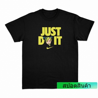 【ใหม่】เสื้อยืดชายJolyne Cujoh Tshirt  Nike Just Do It เสื้อยืด  เสื้อยืด Nike  เสื้อ Jojo Bizare Adventure