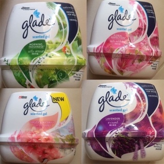 glade scented gel เกลด เซ็นท์เต็ด เจลหอมปรับอากาศ 180 กรัม