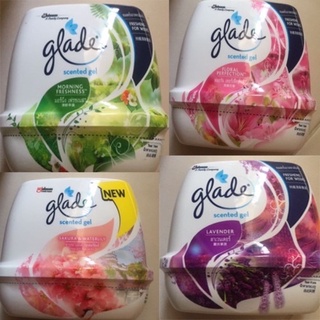 glade scented gel เกลด เซ็นท์เต็ด เจลหอมปรับอากาศ 180 กรัม