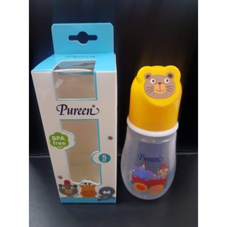 Pureen  ขวดนมรุ่น ZOO in the bottle 5 oz. Ultra soft : Slow Flow Nipple