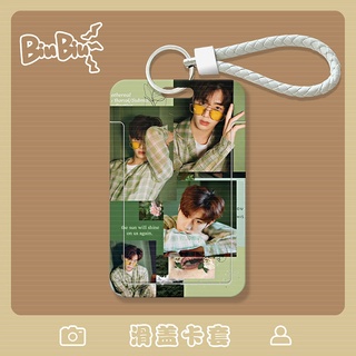 【พร้อมส่ง】เคสใส่การ์ด ลายไอดอล GOT7 Mark Tuan