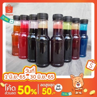 สีทำสบู่ สีฟู๊ดเกรด สบู่กลีเซอรีนทุกชนิด สบู่แฮนด์เมด  ปริมาณ 100 ml.