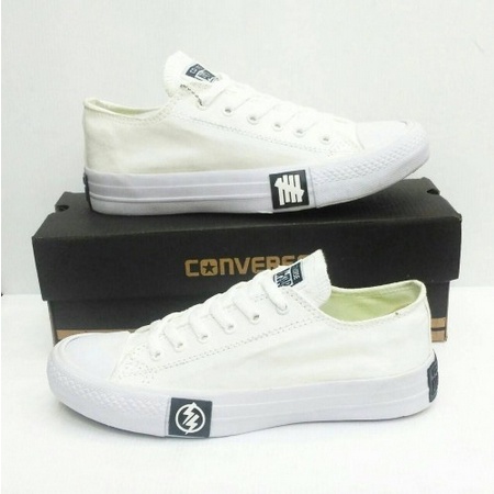 Putih Converse CT All Star Fashion Skull Bones white High Original Premium Shoes Made In Vietnam